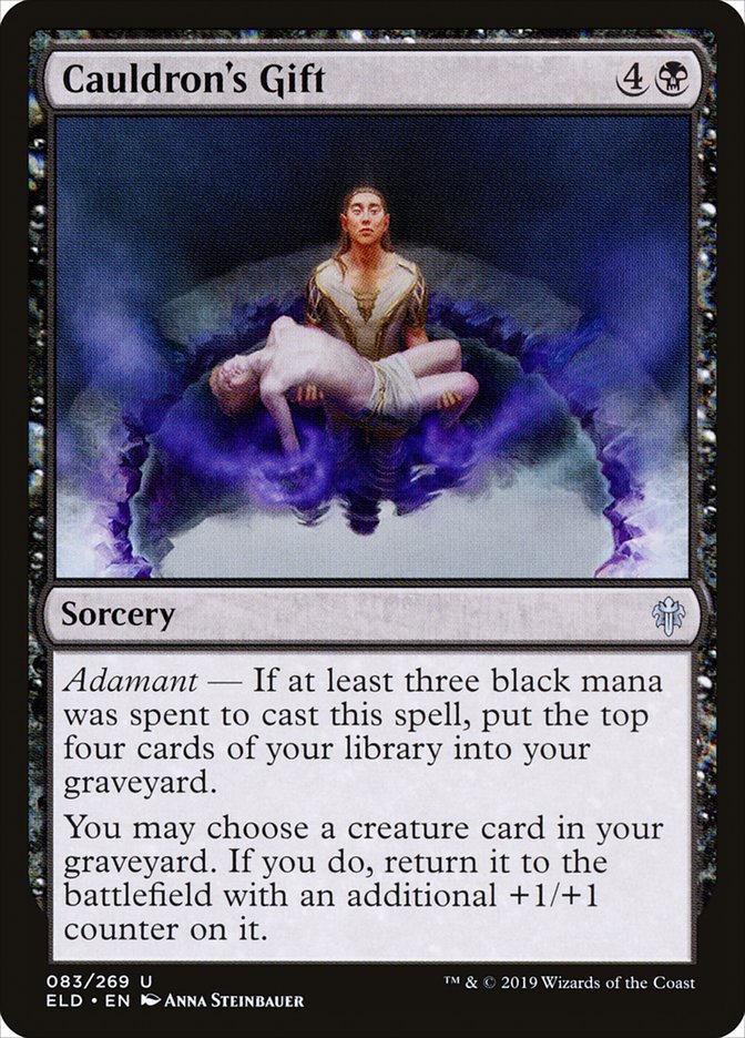 Cauldron's Gift [Throne of Eldraine] | Dumpster Cat Games