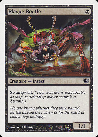 Plague Beetle [Ninth Edition] | Dumpster Cat Games
