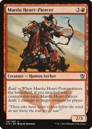 Mardu Heart-Piercer [Khans of Tarkir] | Dumpster Cat Games