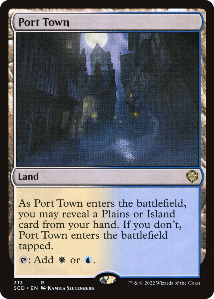 Port Town [Starter Commander Decks] | Dumpster Cat Games