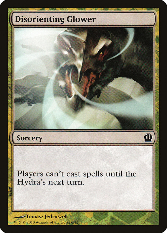 Disorienting Glower [Theros Face the Hydra] | Dumpster Cat Games