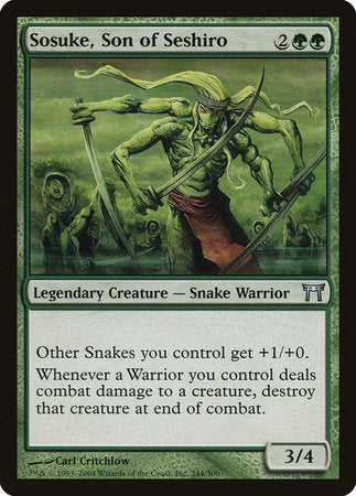 Sosuke, Son of Seshiro [Champions of Kamigawa] | Dumpster Cat Games