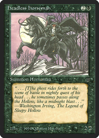 Headless Horseman [Legends] | Dumpster Cat Games