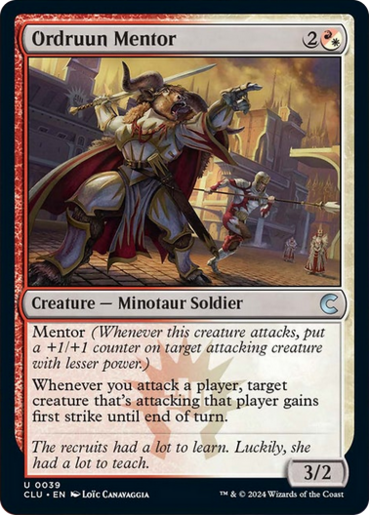 Ordruun Mentor [Ravnica: Clue Edition] | Dumpster Cat Games