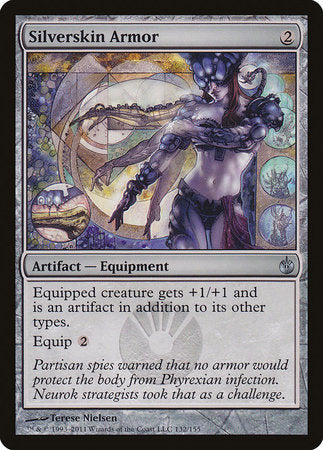 Silverskin Armor [Mirrodin Besieged] | Dumpster Cat Games