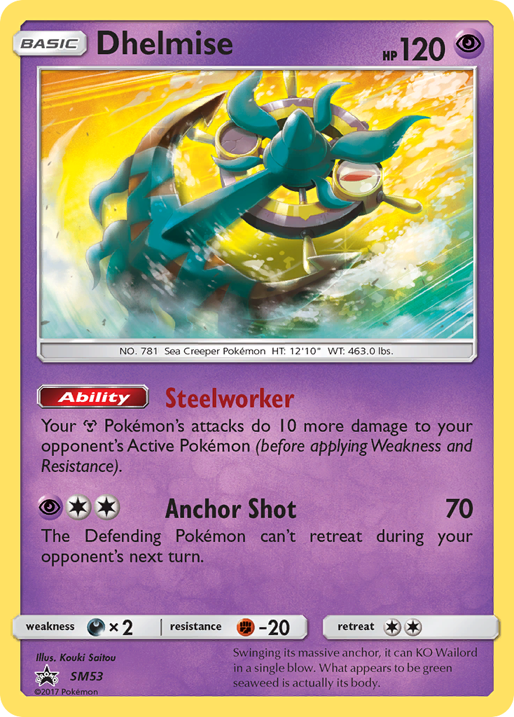 Dhelmise (SM53) [Sun & Moon: Black Star Promos] | Dumpster Cat Games