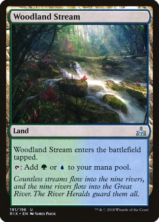 Woodland Stream [Rivals of Ixalan] | Dumpster Cat Games