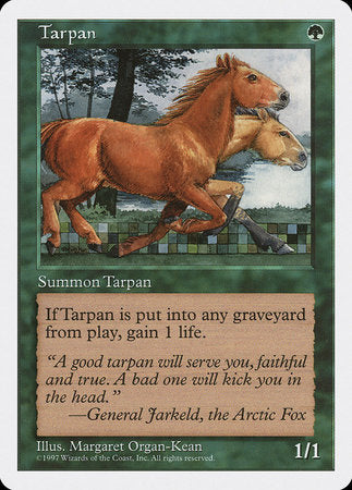 Tarpan [Fifth Edition] | Dumpster Cat Games