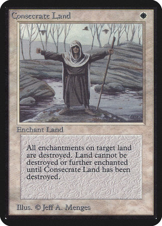 Consecrate Land [Limited Edition Alpha] | Dumpster Cat Games