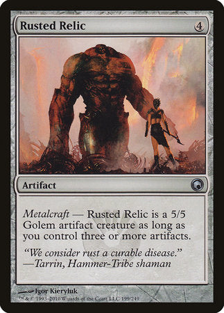 Rusted Relic [Scars of Mirrodin] | Dumpster Cat Games