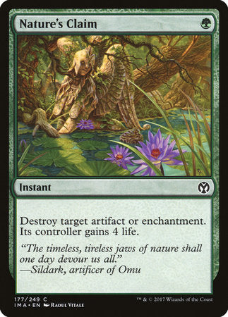 Nature's Claim [Iconic Masters] | Dumpster Cat Games