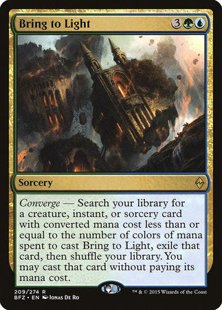 Bring to Light [Battle for Zendikar] | Dumpster Cat Games