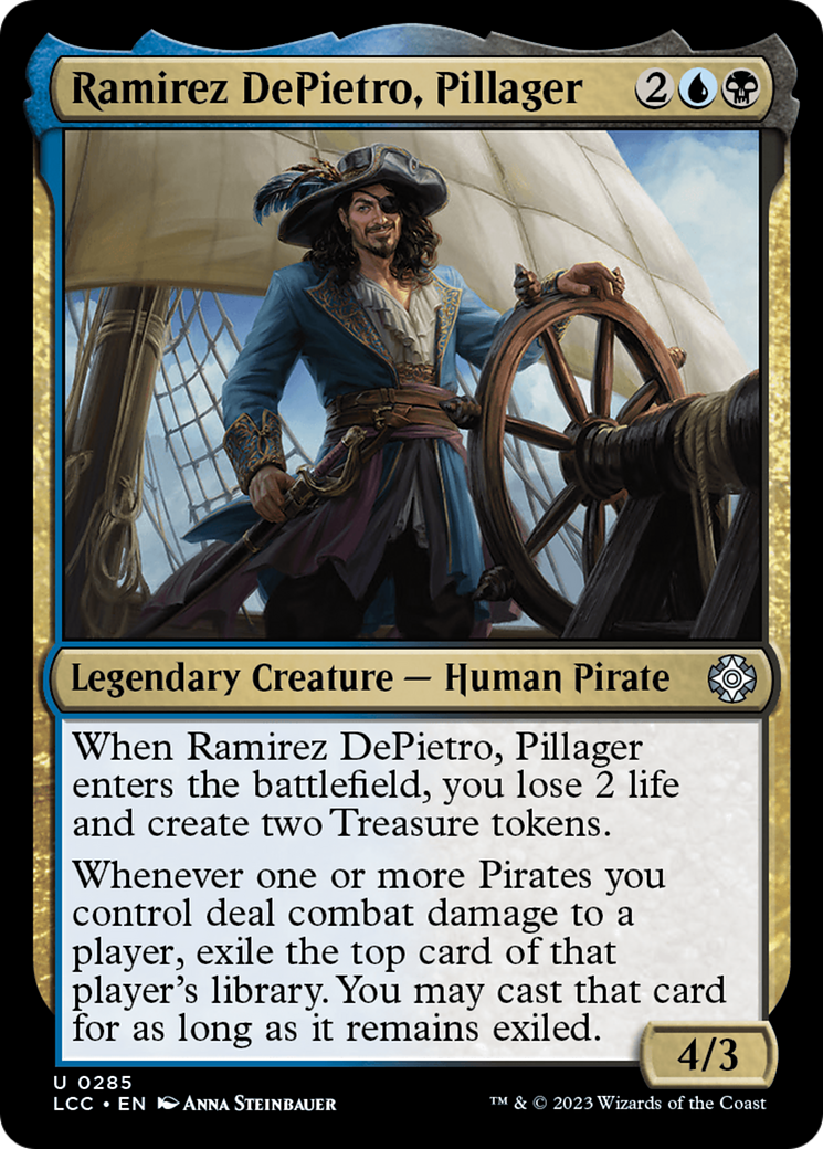 Ramirez DePietro, Pillager [The Lost Caverns of Ixalan Commander] | Dumpster Cat Games