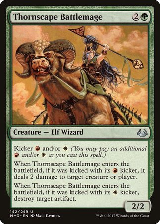Thornscape Battlemage [Modern Masters 2017] | Dumpster Cat Games