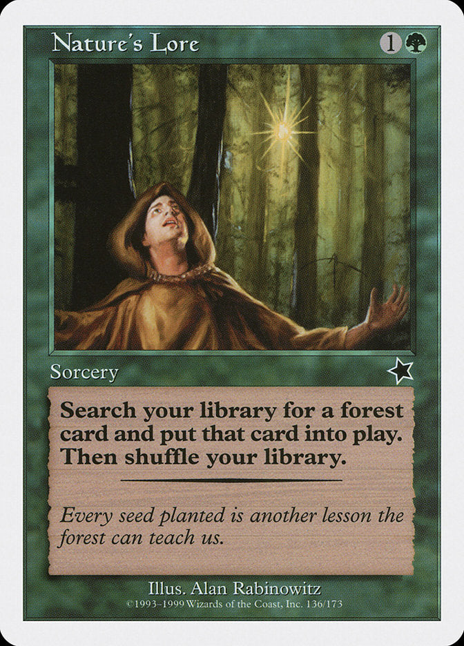 Nature's Lore [Starter 1999] | Dumpster Cat Games