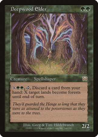 Deepwood Elder [Mercadian Masques] | Dumpster Cat Games