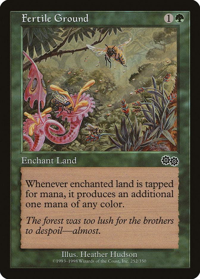 Fertile Ground [Urza's Saga] | Dumpster Cat Games