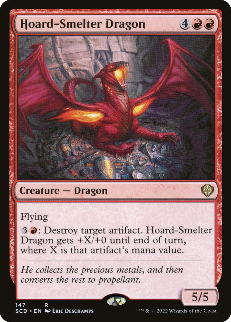 Hoard-Smelter Dragon [Starter Commander Decks] | Dumpster Cat Games