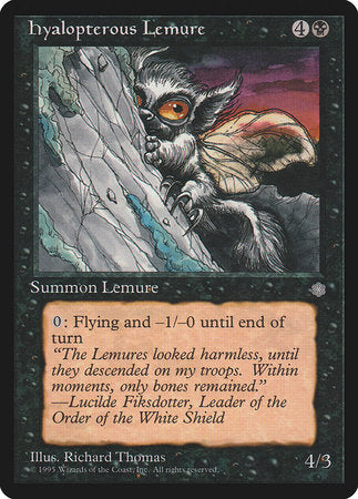 Hyalopterous Lemure [Ice Age] | Dumpster Cat Games