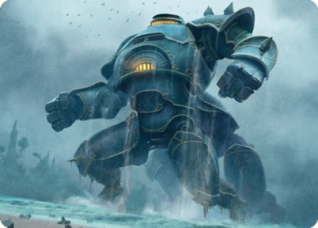 Depth Charge Colossus Art Card [The Brothers' War Art Series] | Dumpster Cat Games