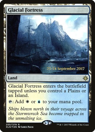 Glacial Fortress [Ixalan Promos] | Dumpster Cat Games