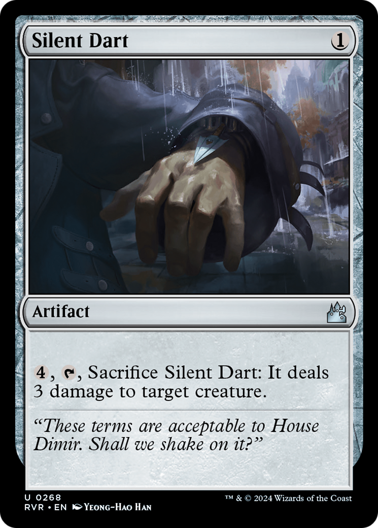 Silent Dart [Ravnica Remastered] | Dumpster Cat Games