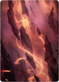 Mountain 1 Art Card [Zendikar Rising Art Series] | Dumpster Cat Games