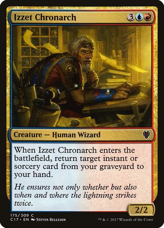Izzet Chronarch [Commander 2017] | Dumpster Cat Games