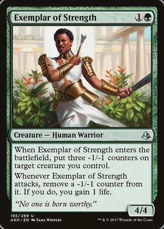 Exemplar of Strength [Amonkhet] | Dumpster Cat Games
