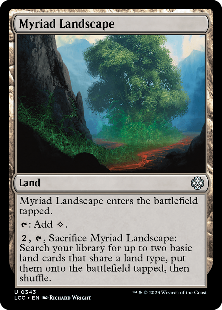 Myriad Landscape [The Lost Caverns of Ixalan Commander] | Dumpster Cat Games