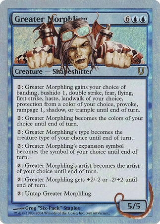 Greater Morphling [Unhinged] | Dumpster Cat Games