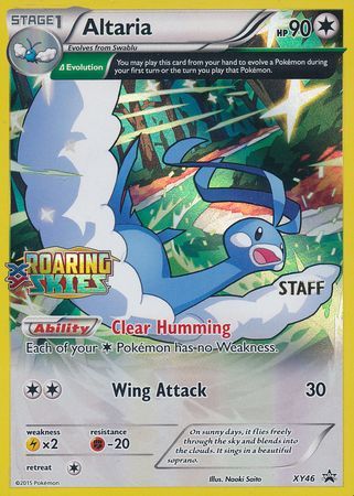 Altaria (XY46) (Staff) [XY: Black Star Promos] | Dumpster Cat Games