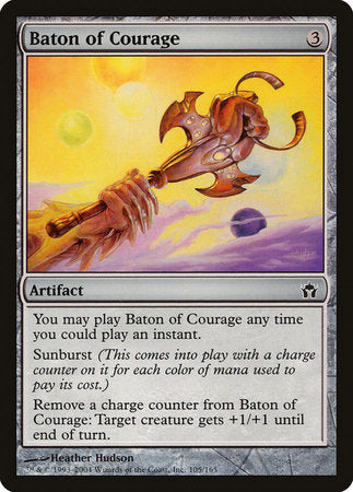 Baton of Courage [Fifth Dawn] | Dumpster Cat Games