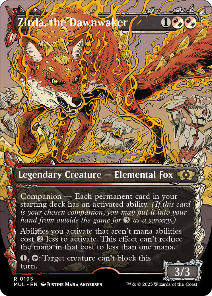 Zirda, the Dawnwaker (Halo Foil) [Multiverse Legends] | Dumpster Cat Games