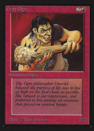 Gray Ogre (IE) [Intl. Collectors’ Edition] | Dumpster Cat Games
