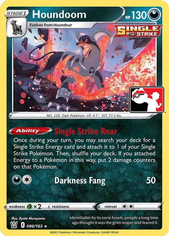 Houndoom (096/163) [Prize Pack Series One] | Dumpster Cat Games