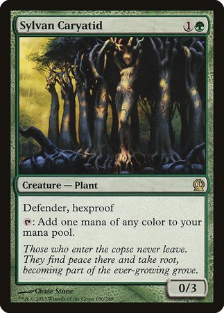 Sylvan Caryatid [Theros] | Dumpster Cat Games