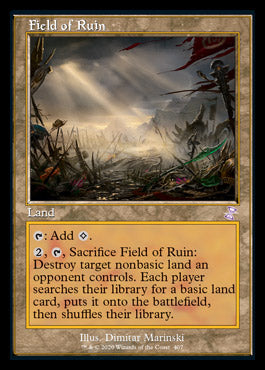 Field of Ruin (Timeshifted) [Time Spiral Remastered] | Dumpster Cat Games