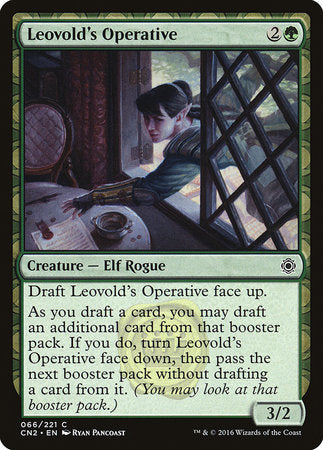 Leovold's Operative [Conspiracy: Take the Crown] | Dumpster Cat Games
