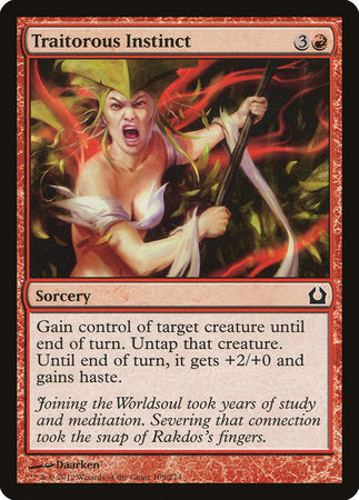 Traitorous Instinct [Return to Ravnica] | Dumpster Cat Games