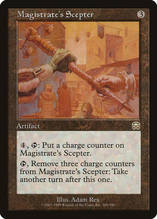 Magistrate's Scepter [Mercadian Masques] | Dumpster Cat Games