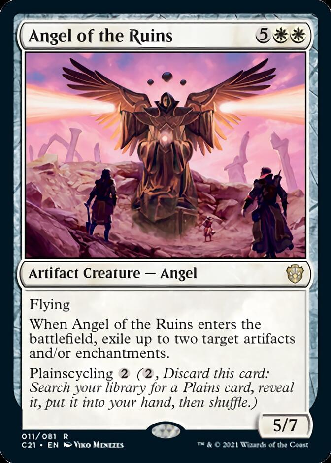 Angel of the Ruins [Commander 2021] | Dumpster Cat Games