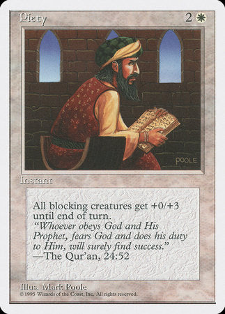 Piety [Fourth Edition] | Dumpster Cat Games