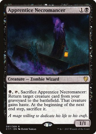 Apprentice Necromancer [Commander 2017] | Dumpster Cat Games