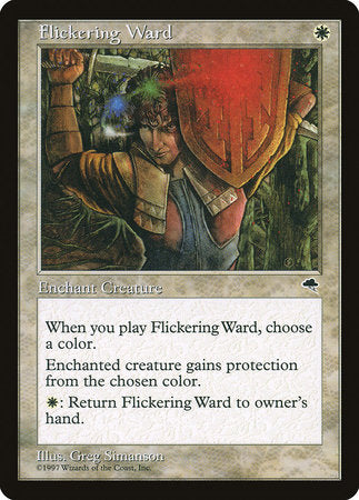 Flickering Ward [Tempest] | Dumpster Cat Games