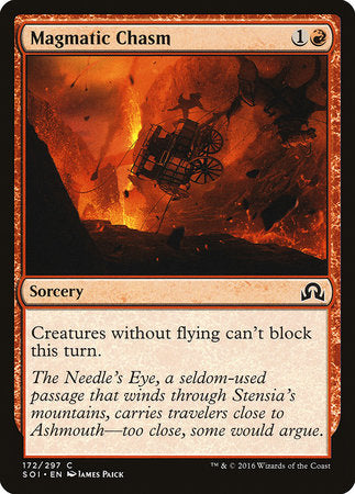Magmatic Chasm [Shadows over Innistrad] | Dumpster Cat Games