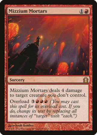 Mizzium Mortars [Return to Ravnica] | Dumpster Cat Games