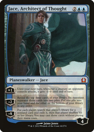 Jace, Architect of Thought [Return to Ravnica] | Dumpster Cat Games