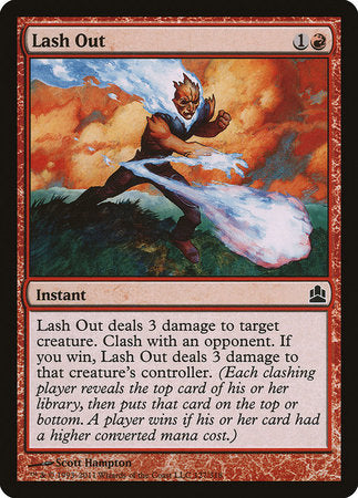 Lash Out [Commander 2011] | Dumpster Cat Games