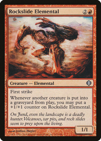 Rockslide Elemental [Shards of Alara] | Dumpster Cat Games